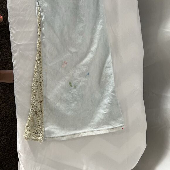 True Religion Becca Mid Rise Bootcut jeans, customized, embroidered, painted, 31 - Picture 10 of 16